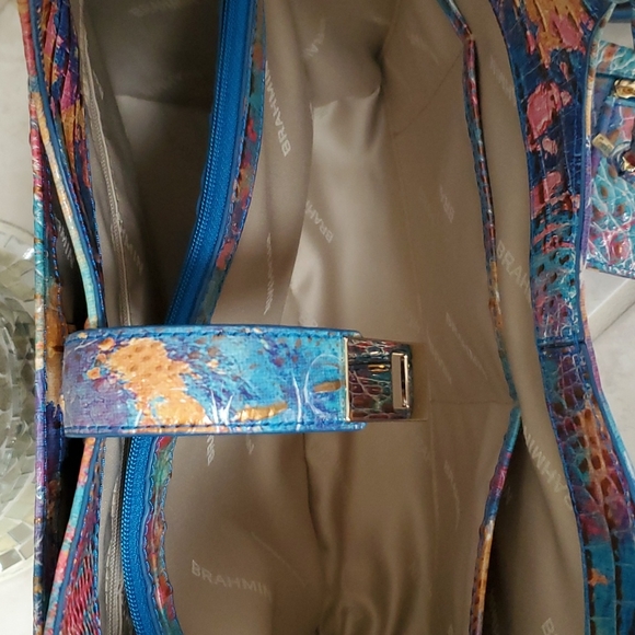 ๐๐๐งก BRAHMIN CRUSH Small Carla Satchel & Ady Wallet ๐งก๐๐ - Picture 12 of 16